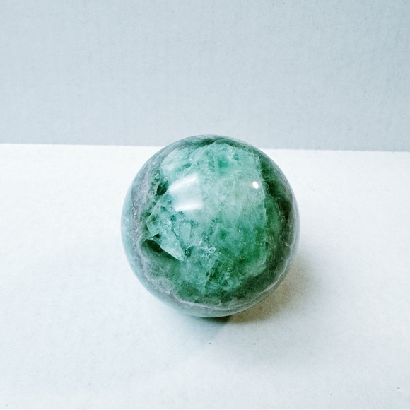 Deep Fluorite Sphere - Picture 4 of 4
